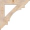 Ekena Millwork Merced Traditional Smooth Bracket, Douglas Fir, 5 1/2"W x 38"D x 38"H BKT06X38X38MRC01SDF - alternate 4